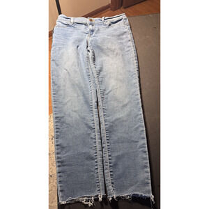 Juicy Couture Crop Jeans Size 6 Blue Women's